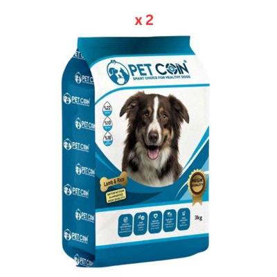 Petcoin Lamb & Rice Adult Dog Food Pack Of 2