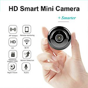 V380 Hanger Mini Camera 720P HD IP Camera US UK AU EU Hanger Wifi Mini Camera Wifi Camera Mini Camera Wireless Night Vision miniinthebox