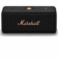 Marshall Emberton Portable Bluetooth Speaker, Black and Brass
