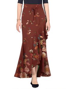 Fashion print skirt