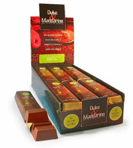 Duke & Mandarine Sugar Free Milk Chocolate Bar 42 Gr Carton