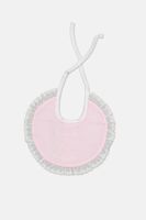 Baby Girls 1 Pc Bib  Pink - thumbnail