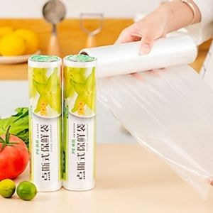 1PCS Food Preservation Bag Large Roll Household Kitchen Stretching Film Preservation Paper Refrigerator Fruit Food Storage Food Bag Lightinthebox