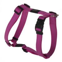 Rogz Utility Reflective Stitching Dog Harness Pink Medium