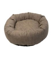 Danish Design Allsorts Aberdeen Grey Donut Bed For Dogs Medium