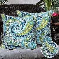 Outdoor Waterproof Pillow Cover Painting for Patio Garden Sofa Couch Livingroom miniinthebox - thumbnail