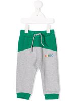 Kenzo Kids drawstring logo sweat pants - Grey - thumbnail