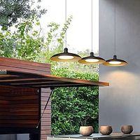 LED Pendant Light Outdoor Waterproof IP65 E27 Suspension Lamp Dining Room Home Decor Farmhouse Ceiling Lighting Fixtures Farmhouse Dining Room Ceiling Pendant Lighting Fixtures Lightinthebox - thumbnail