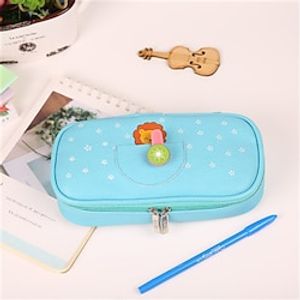 PencilCasePenPouchMarkerBag Waterproof Slim Cartoon PU Leather for School Office Business Lightinthebox