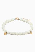 Cinta Bracelet with Mother of Pearl & 18kt Yellow Gold Cinta Bracelet with Mother of Pearl & 18kt Yellow Gold