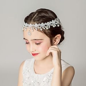 Kids Baby Girls' Jewelry Headwear Style Super Fairy Headband Necklace Dual-Use Headband Girls Crystal Headband Kids Birthday Hair Accessories Lightinthebox