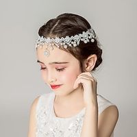 Kids Baby Girls' Jewelry Headwear Style Super Fairy Headband Necklace Dual-Use Headband Girls Crystal Headband Kids Birthday Hair Accessories Lightinthebox - thumbnail