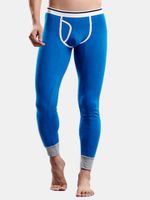 Solid Color U Convex Pouch Sleepwear Pants