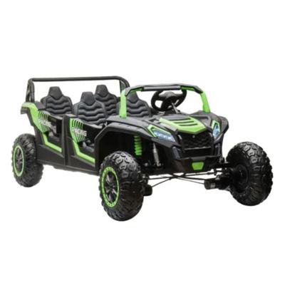 Megastar Blade XXL Kids Electric Ride-On 4 Seater Dune Buggy Jeep 24 V - Green