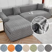 Jacquard Weaving art fashion Series Velvet Sofa Cover Living Room Sofa Seat Slipcovers High Quality For Pets Stretch Washable Removable Sofa Slipcover Dust-Proof Cover Couch Cover Lightinthebox - thumbnail