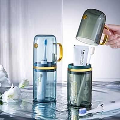 Travel Wash Cup, Creative Mouthwash Cup, Toothbrush Cup, Toothbrush Set, Portable Storage Cup Lightinthebox