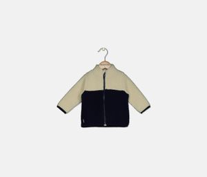 Little Boys Colorblock Jacket  Beige/Navy