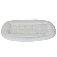 Quiet Time Deluxe Fleece Double Bolster Bed 42Inch