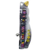 Swooosh Rainbow Cat Nylon Safe Cat Collar - Purple