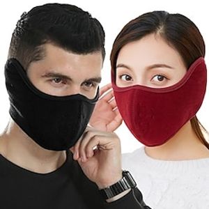 Autumn And Winter New Ear Protection Outdoor Cycling Breathable Dust Windproof Warm Face Mask miniinthebox