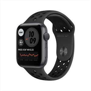 Apple Watch Nike Series 6 GPS, 40mm Space Gray Aluminium Case with Anthracite/Black Nike Sport Band - Regular