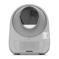 Catlink Scooper Young Pro X AI Self Cleaning With Odour Removal Cat Litter Box 13L 63X62X74cm - Grey