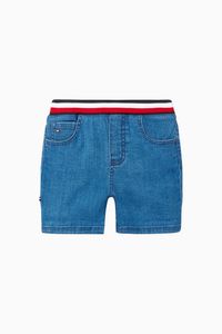 Turn Up Denim Shorts