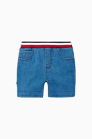 Turn Up Denim Shorts - thumbnail