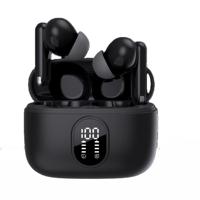 Hezire Hbudz Aura (ANC+ENC) True Wireless Earbuds Black (HEZ-TWS-550)