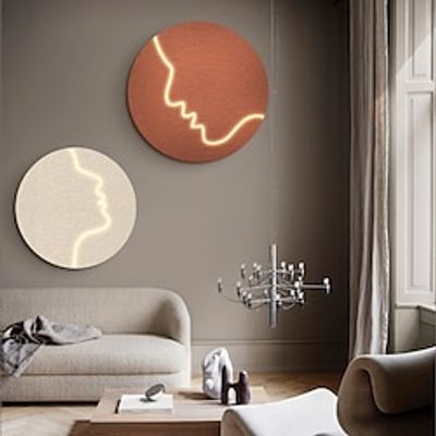 LED Wall Lights 1-Light 40/50/60cm LED Wall Lights Wall Lights Modern Light Luxury Style Bedroom Dining Room Resin Wall Light 110-120V 220-240V miniinthebox