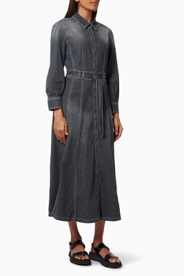 Tonaca Denim Dress in Cotton Tonaca Denim Dress in Cotton