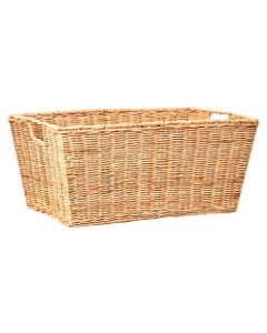 Homesmiths Natural Rectangular Rattan Tray Large