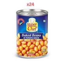 Super Chef Baked Beans 400Gm (Pack Of 24)