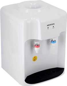 Krypton Table Top Water Dispenser, 5 Liters-(White)-(KNWD6094)