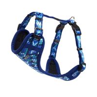 Rogz Dog Fashion Harness Blue Medium