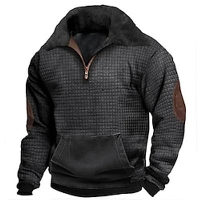 Men's Sweatshirt Quarter Zip Sweatshirt Black Half Zip Color Block Patchwork Pocket Sports Outdoor Daily Holiday Streetwear Basic Casual Spring Fall Clothing Apparel Hoodies Sweatshirts Lightinthebox Men's Sweatshirt Quarter Zip Sweatshirt Black Half Zip Color Block Patchwork Pocket Sports Outdoor Daily Holiday Streetwear Basic Casual Spring Fall Clothing Apparel Hoodies Sweatshirts Lightinthebox