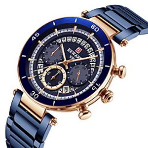 Reward sports chronograph watch men's three-eye six-hand calendar waterproof luminous multi-function watch Lightinthebox