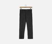 Big Boys Stretch Gray Dress Pants  Charcoal/Grey - thumbnail