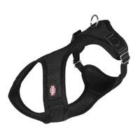 Trixie Comfort Soft Touring Black Harness For Dogs - Small