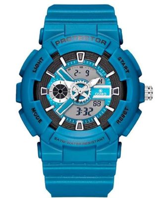 Astro Kids J9302 Movement Watch, Analog-Digital Display and Polyurethane Strap - A23818-PPJJ, Teal