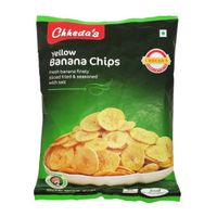 Chheda's Banana Chips Yellow 170gm - thumbnail