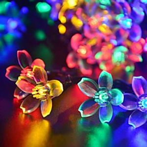 3m/6m LED Cherry Blossom Fairy Light String LEDs String Fairy Lights Crystal Flowers Garland Outdoor Wedding Decoration miniinthebox