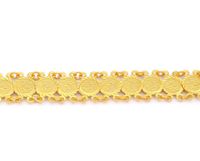 Women's Unique Gold Colour Coin Design with Lobster Clasp