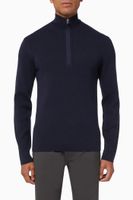 Taner Wool Zip Sweater - thumbnail