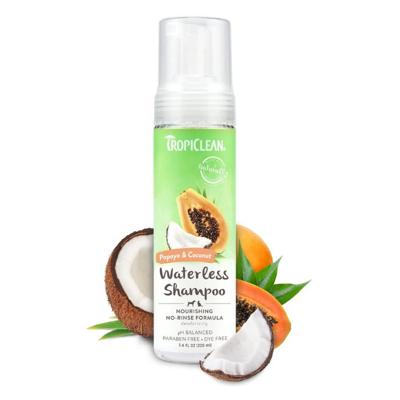 Tropi Clean Papaya Waterless Shampoo For Pets, 7.4oz