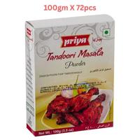 Priya Tandoori Masala Powder 100G (Pack of 72)