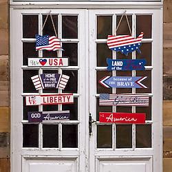 Independence Day Decorations: Wooden Hanging Ornaments with American Flag, USA Letters in Red, Blue,For Memorial Day/The Fourth of July Lightinthebox