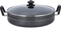 Royalford Non Stick Work Pan With Glass Lid 32cm - RF10007