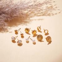 Assorted Stud Earrings - Set of 6