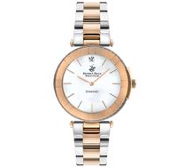 Beverly Hills Polo Club Women's Analog White Mop Dial Watch - BP3333X.420